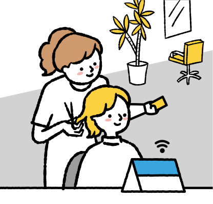 デバイスボタンで遠隔操作